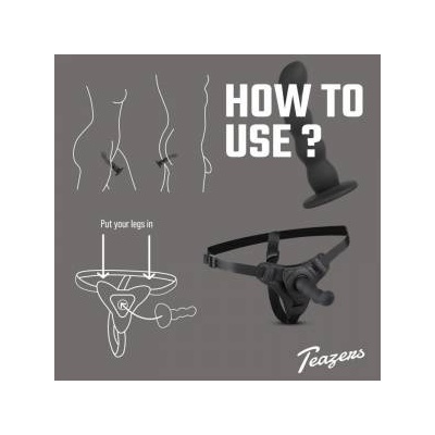 Boss of Toys Teazers Silicone Strap-On