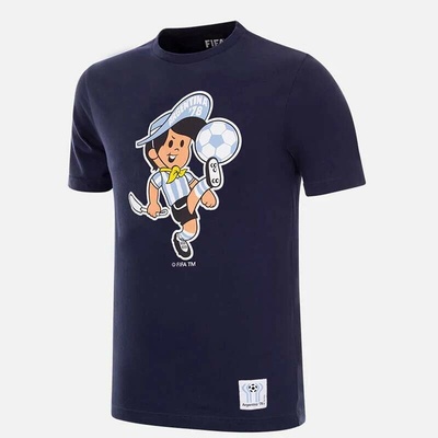 Retro Fifa Classics Argentina 78 Mascot Gauchito modrá: