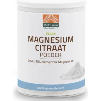 Mattisson Healthstyle Магнезий (магнезиев цитрат) 200 g прах | Mattisson Healthstyle (MT2335)
