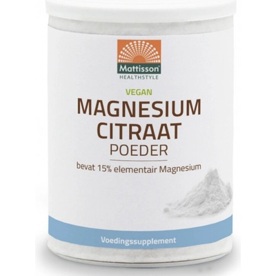 Mattisson Healthstyle Магнезий (магнезиев цитрат) 200 g прах | Mattisson Healthstyle (MT2335)