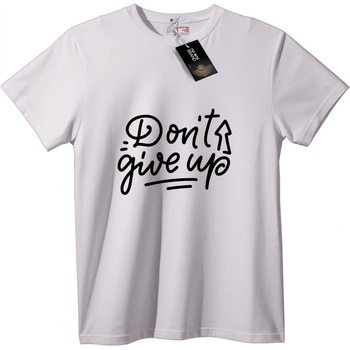 NOONEBRAND Тениска Не Се Предавай - 2XL, Black