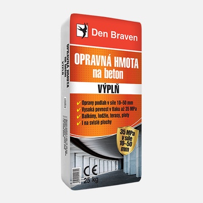 Den Braven Den Braven - Opravná hmota na betón VÝPLŇ, vrece, 25 kg, šedá