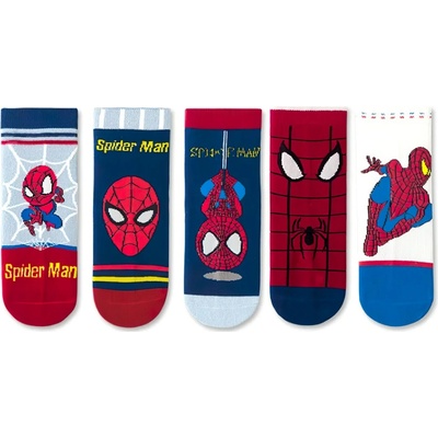 Snugs detské ponožky Spiderman Superhero 5 párov