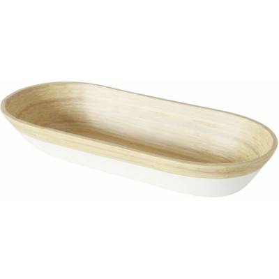 Boltze Mísa BAMBO, 45 x 15 cm bílá