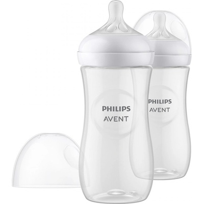 Philips Комплект шишета за хранене Philips Avent Natural Response 3М+ 330 мл 2 бр. SCY906/02 (00A.0608.001)