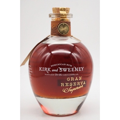 Kirk and Sweeney Gran Reserva Superior 40% 0,7 l (čistá fľaša)