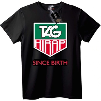 NOONEBRAND Тениска VG HIRAP от раждането - 6XL, Black