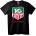 NOONEBRAND Тениска VG HIRAP от раждането - 6XL, Black