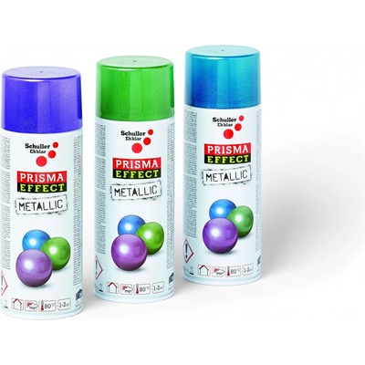Schuller Prisma Color Metallic Effekt lak 91053 400 ml čierna