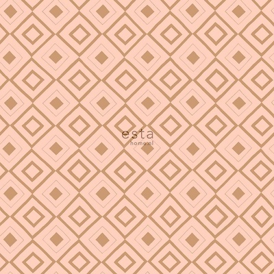 Esta Home 128828 Geometrická vliesová tapeta FAB rozmery 0,53 x 10,05 m
