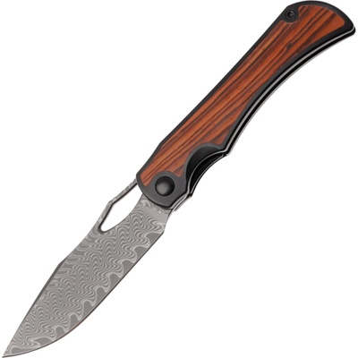 Kizer Allure Damascus,Acid-washed,Ti&Panama Rosewood Ki4763LDA3