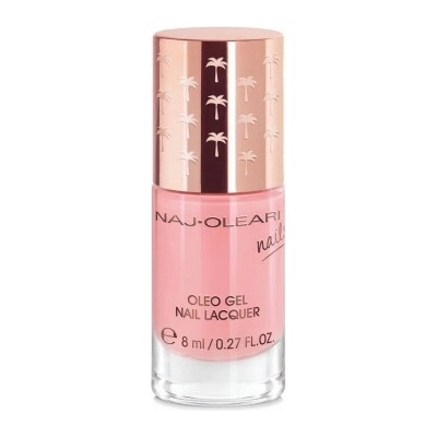 Naj Oleari Oleo gel Nail Lacquer lak na nehty s gelovým efektem 31 coral pink 8 ml