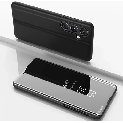 HQWear Калъф Clear View за Samsung Galaxy A36 Cover с флип - черен (5907769372599)