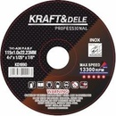 Kraft & Dele brusný kotouč 115 x 1,2 x 22,23 mm KD1991