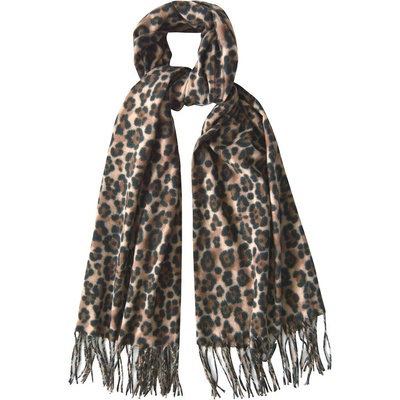Glamour šatka s leopardím vzorom