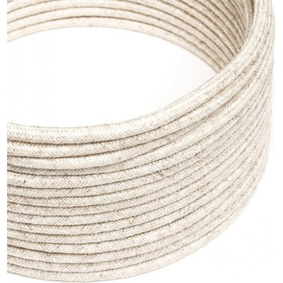 Creative Cables RN01 2x0,75mm² přírodní neutrál 1 m