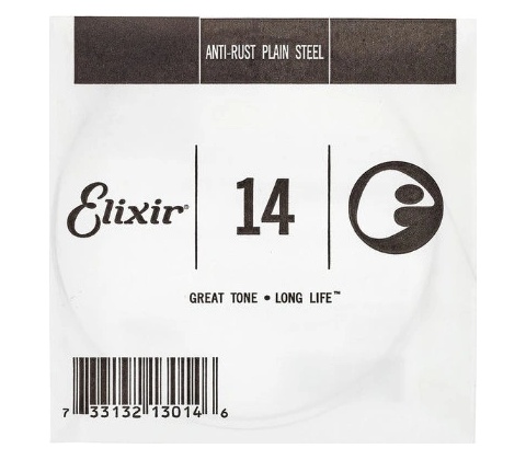 Elixir .014 Plain Steel