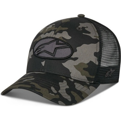 ALPINESTARS OBLIQUE CAMO TRUCKER černá camo/černá