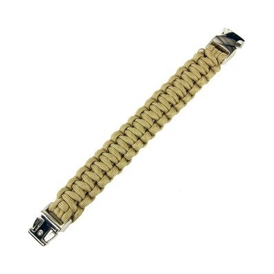 101 Inc Paracord náramek Massive Buckle 8 coyote