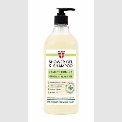 Palacio BioHemp sprchový šampon pro celou rodinu 2v1 750 ml
