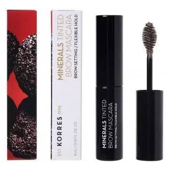 KORRES Цветна спирала за вежди, Korres Black Volcanic Minerals Tinted Brow Mascara - 03 Light Shade 4ml