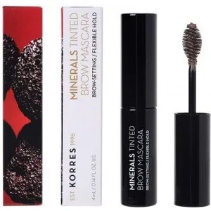 KORRES Цветна спирала за вежди, Korres Black Volcanic Minerals Tinted Brow Mascara - 03 Light Shade 4ml