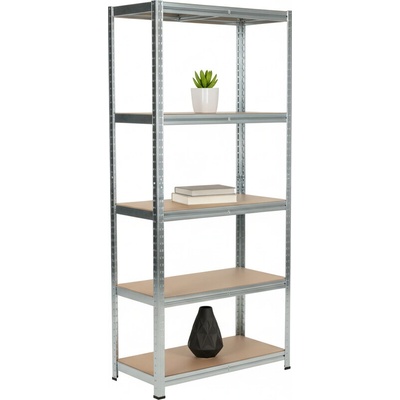 Mamutex Standard Regál 180 x 75 x 40 cm 5 políc zinek