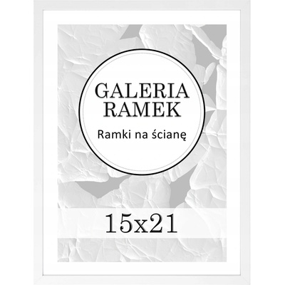 Rámeček 15x21 cm Bílý dřevěný Rámeček Fotorámečky A5 – Hledejceny.cz