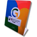 Google NFC Акрилен Дисплей Стойка за Отзиви в Google Reviews - Двуезичен - 95707