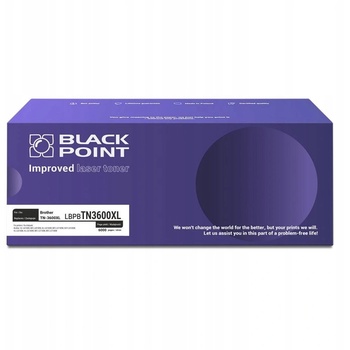 Compatible Тонер Black Point TN-3600XL, съвместим с принтери Brother (BLB3600XLBCBW)