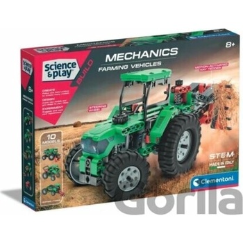 Clementoni SCIENCE Traktor a zemědělská technika