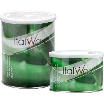 ItalWax Vosk depilační v plechovce Aloe vera 800 ml