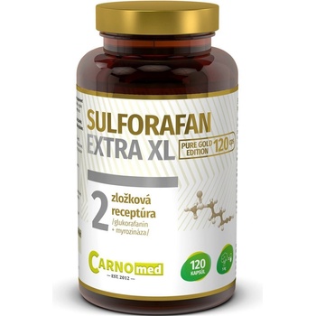 CarnoMed Sulforafan EXTRA XL Pure Gold Edition 120 kapsúl