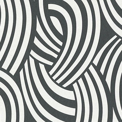 A.S. CRÉATION 953521 Vliesové tapety na zeď Pigment Art Deco Waves , rozměr 10,05 m x 0,53 m,