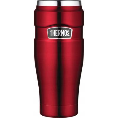 Thermos Termohrnek 470 ml červený mat
