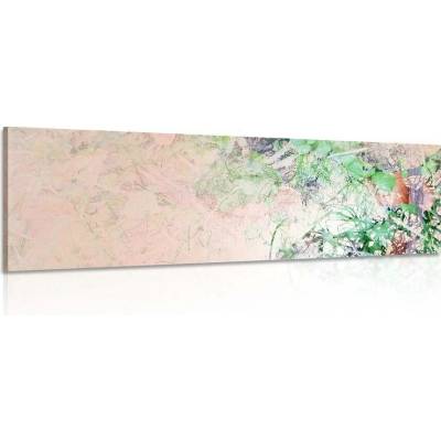 Obraz přírodní abstrakce - 120x40
