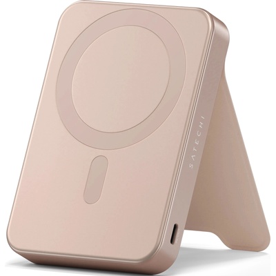 Satechi Портативна батерия Satechi - Qi2 10K Magnetic, 10000 mAh, Desert Rose (ST-B10Q2SR)