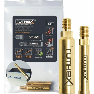 ruthex 2x adaptér pájecího hrotu pro ERSA řady 832, 842 & 102 - 1 ks