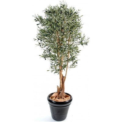 Umelý strom Olivovník prírodný kmeň deluxe, 170cm