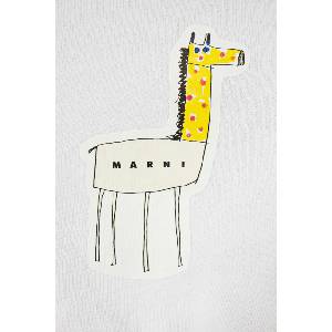Marni Бебешки памучен суичър MS304B SWEAT-SHIRT (M01405)