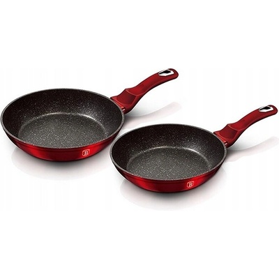 BerlingerHaus Tradiční pánev Metallic Line 22 cm s mramorovým povrchem