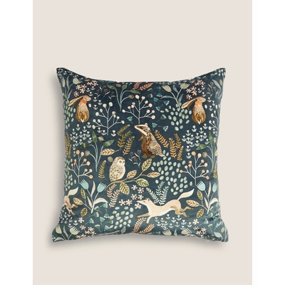 Marks & Spencer Бродирана възглавничка с горска тематика Marks & Spencer морскосиня Marks & Spencer | Sin | Home | ЕДИН РАЗМЕР