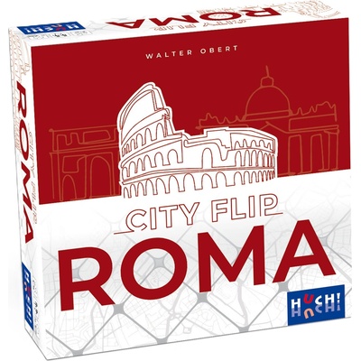 Huch & Friends Настолна игра City Flip: Roma - Стратегическа (88475-HU)