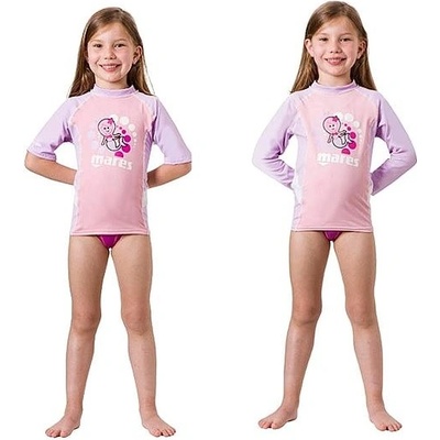 MARES Rash Guard dívčí dlouhý rukáv Jr.