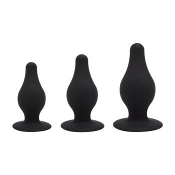 SilexD Комплект 3 бр. двуслойни разширители от силикон SilexD Silicone Plug Kit