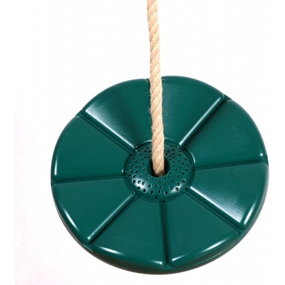 BPP okrúhla hojdačka kvet Flower swing zelený