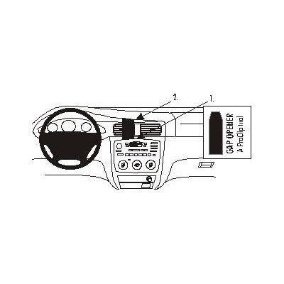 Brodit ProClip montážna konzola na palubnú dosku pre Ford Taurus 00-07, 852771