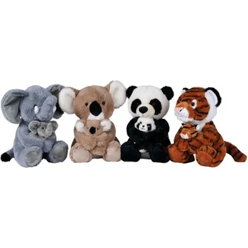 Nicotoy Плюшено животинче с бебе, 4 вида Nicotoy 6305851124 (6305851124)