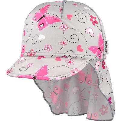 RDX Funkční kšiltovka s plachetkou s UV filtrem motýlci šedá – Hledejceny.cz