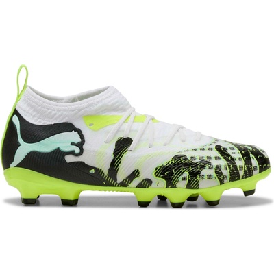 Puma FUTURE 8 MATCH FG/AG Biela Čierna Svetlomodrá
